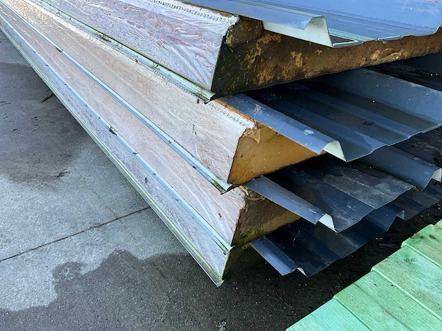 Sandwichpanelen/isolatiepanelen (4x) - afbeelding 3 van  7