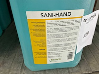 Sani-hand ontsmettingsmiddel 5l (3x) - afbeelding 2 van  2