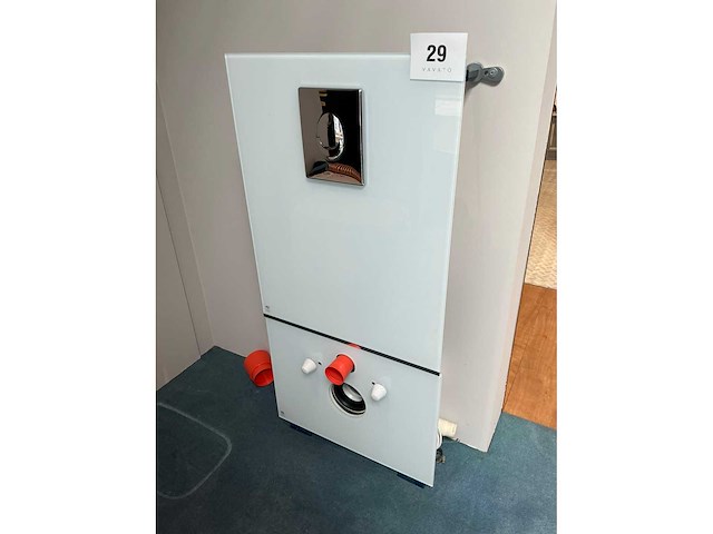 Sanibroyeur saniwall pro vuilwaterpompunit met toilet - afbeelding 3 van  6