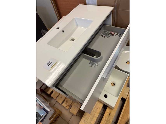 Sanijura - doblo 100cm - badkamermeubelset - afbeelding 2 van  6