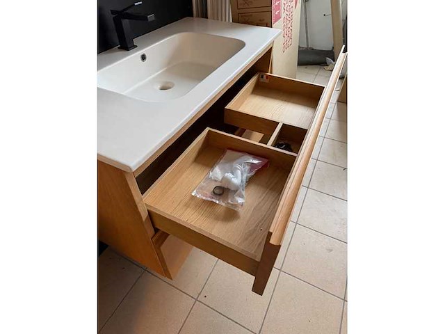 Sanijura - lumen - kaptafelmeubel - badkamermeubelset - afbeelding 3 van  8