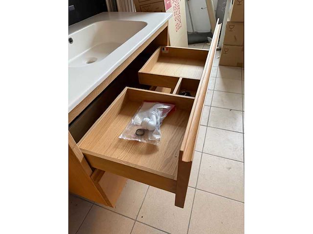 Sanijura - lumen - kaptafelmeubel - badkamermeubelset - afbeelding 4 van  8