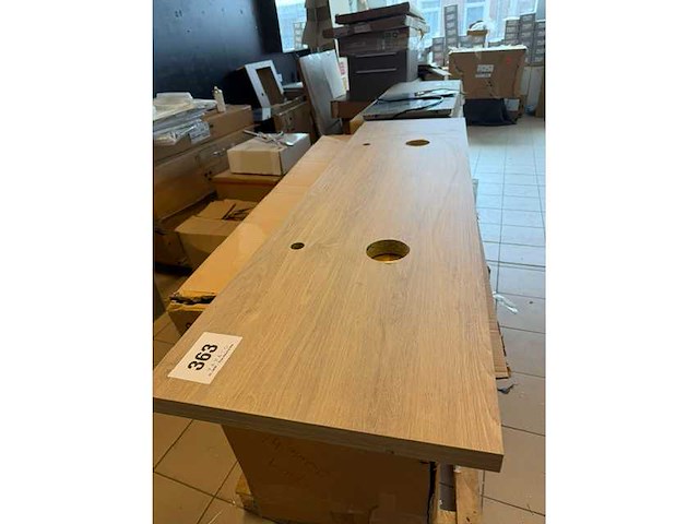 Sanijura - tafelchêne quebec - badkamermeubelset - afbeelding 1 van  5