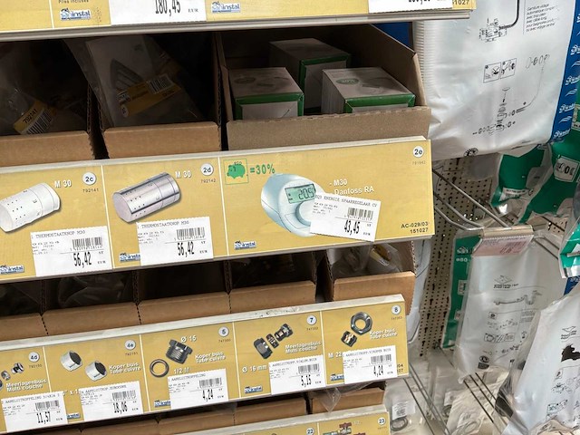 Sanistal toebehoren voor leidingen en thermostaten - afbeelding 24 van  25
