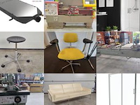 Sanitair, metaal & houtbewerking, pompen & designstoelen