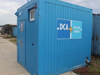 Sanitaire container, met 2 wasbakken, toiletten en verwarming, werking niet gekend - afbeelding 2 van  4