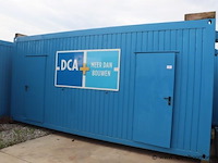 Sanitaire container, met toiletten, urinoir, wasbak, raam met rolluik - afbeelding 2 van  8