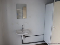Sanitaire container, met toiletten, urinoir, wasbak, raam met rolluik - afbeelding 5 van  8