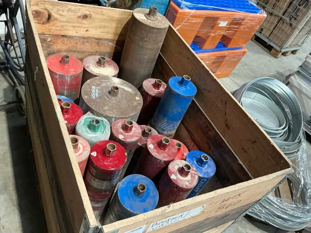 Sanitaire materialen en machines wegens overstock