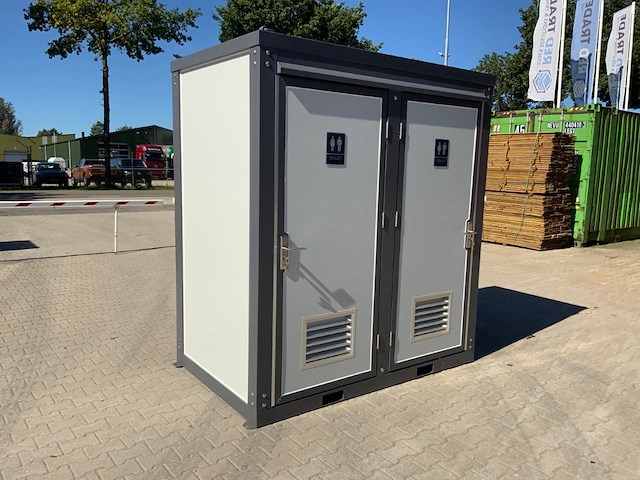 Sanitairunit dubbel toilet 2025 nieuw - afbeelding 1 van  1