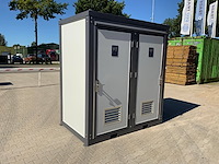 Sanitairunit dubbel toilet 2025 nieuw