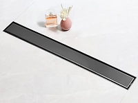 Sanitemodar doucheafvoer (zwart) - afbeelding 1 van  5