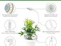 Sansi plantenlamp (3 stuks) - afbeelding 2 van  4