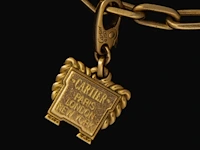 Santos de cartier charm bracelet in 18ct yellow gold, with diamond charms, weight: 46,3 g (+) - afbeelding 4 van  16