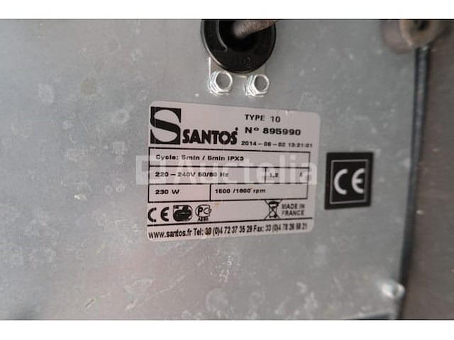Santos juicer type 10 - afbeelding 4 van  6