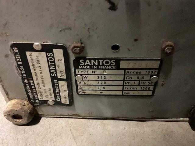 Santos kaasrasp kaasraspmachine - afbeelding 4 van  4