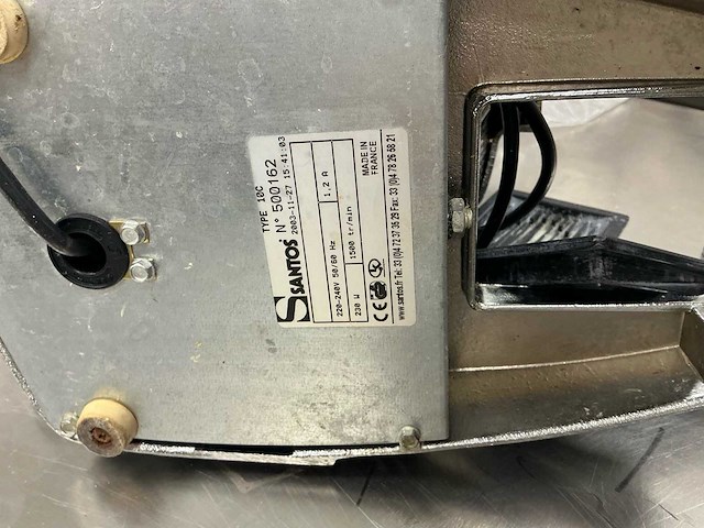 Santos sinaasappelpers 10c sapcentrifuge - afbeelding 5 van  5