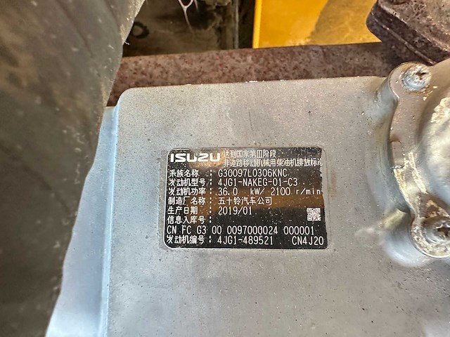 Sany - 2019 - sy55c - midigraafmachine - afbeelding 15 van  26