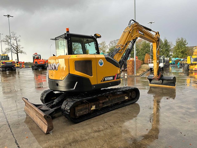 Sany - 2022 - sy80u - midigraafmachine - afbeelding 34 van  42