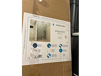 Sanycess single box douchewand - afbeelding 4 van  5