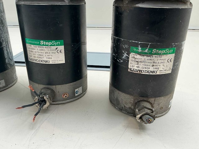 Sanyo denki 103-8928-6250 stappenmotor (3x) - afbeelding 3 van  5