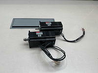 Sanyo denki p50b08100hxs7h servomotor (2x) - afbeelding 1 van  4