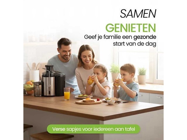 Sapcentrifuge voor groenten & fruit - afbeelding 2 van  2