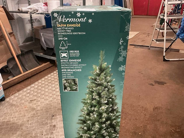 Sapin enneige kerst - afbeelding 1 van  2