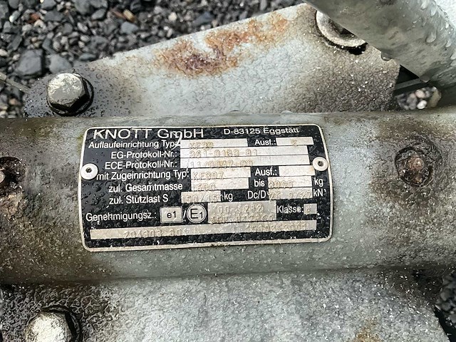 Saris 3000kg caravan - afbeelding 21 van  22