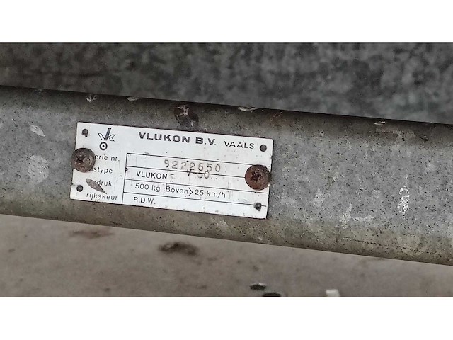 Saris aanhangwagen trailer remork gegalvaniseerd - afbeelding 9 van  26