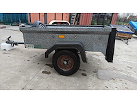 Saris aanhangwagen trailer remork gegalvaniseerd - afbeelding 12 van  26