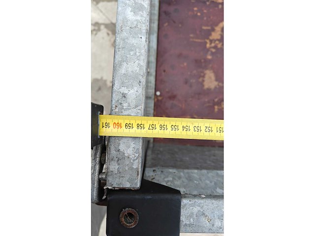 Saris aanhangwagen trailer remork gegalvaniseerd - afbeelding 24 van  26