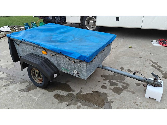 Saris aanhangwagen trailer remork gegalvaniseerd - afbeelding 11 van  26