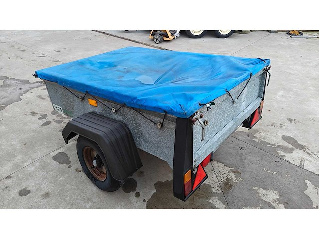 Saris aanhangwagen trailer remork gegalvaniseerd - afbeelding 17 van  26