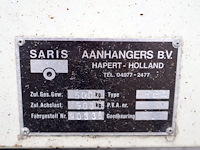 Saris aanhangwagen - afbeelding 4 van  7