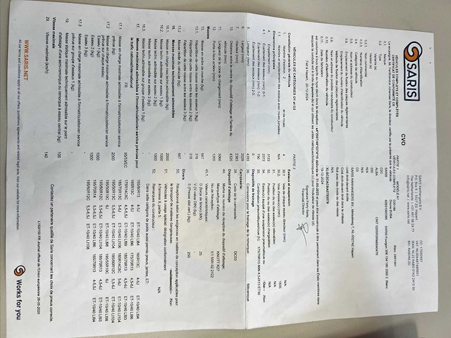 Saris aanhangwagen - afbeelding 8 van  16