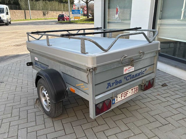 Saris bagagetrailer s4-750-q wagentrailer - afbeelding 1 van  28