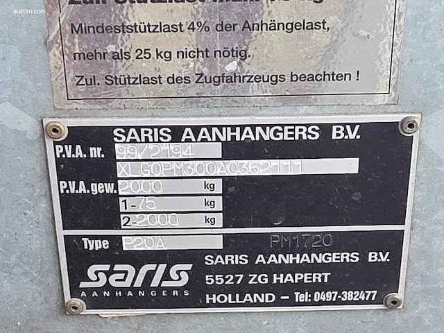 Saris p20a - afbeelding 41 van  42