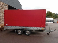 Saris p30a wagontrailer - dubbelassige – 2.700 kg