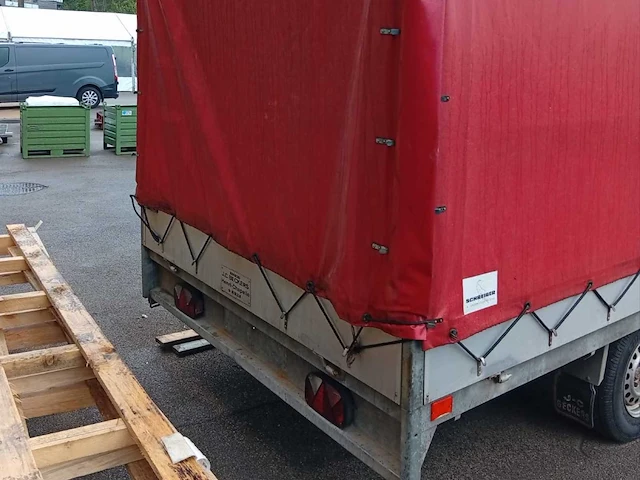 Saris p30a wagontrailer - dubbelassige – 2.700 kg - afbeelding 5 van  10