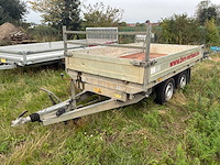 Saris pk40a kipper aanhangwagen