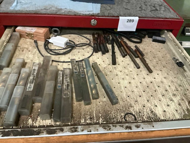 Sarralle 9-laden werkplaatskast met inhoud - afbeelding 3 van  8