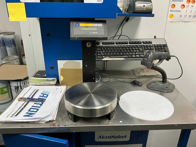 Sartorius pma7500x verf afweegstation - afbeelding 3 van  7