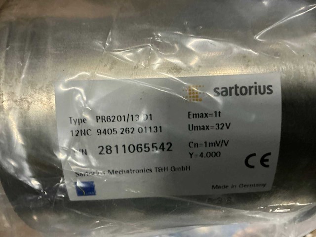 Sartorius pr6201 weeg el - afbeelding 3 van  4