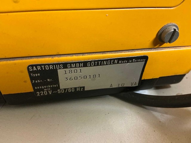 Sartorius precisieweegschaal (2x) - afbeelding 2 van  10