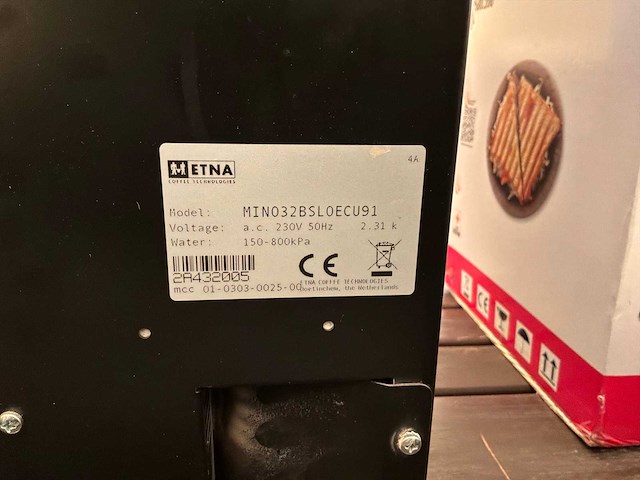 Sas mino32bsloecu91 koffiemachine - afbeelding 1 van  6