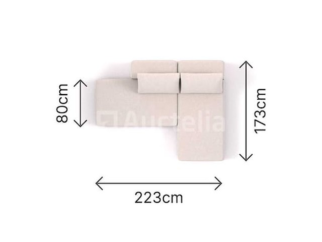 Sasa - modulaire slaapbank - lounge bank - bed: 1600 x 2020 mm - afbeelding 6 van  9