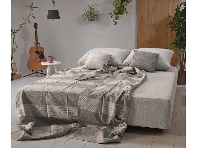 Sasa - modulaire slaapbank - lounge bank - bed: 1600 x 2020 mm - afbeelding 1 van  9