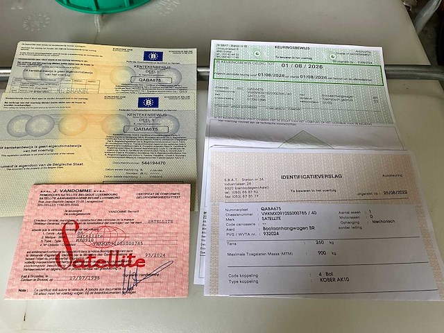 Satellite mx0910 boottrailer - afbeelding 7 van  7