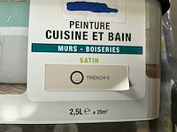 Satijn ketel muurverf keuken en badkamer (105x) - afbeelding 2 van  4